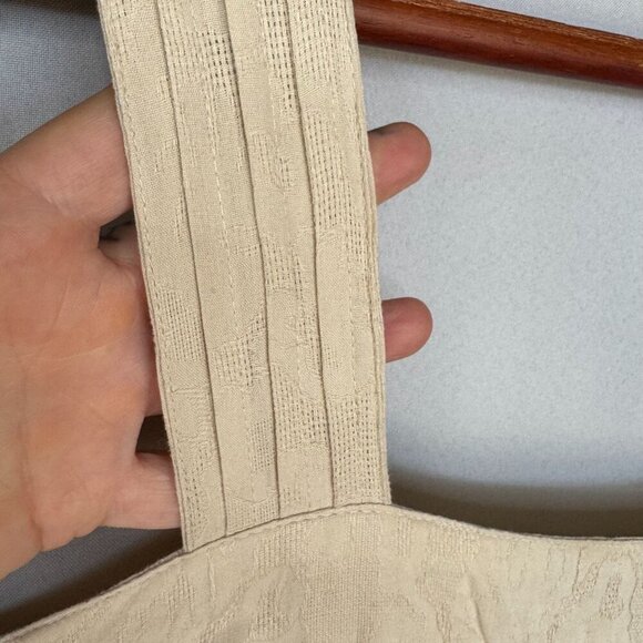 Anthropologie Felicity Light Tan Orange Embroidered Paisley Maxi Dress Size 2X - Picture 6 of 17